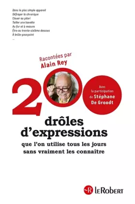 Couverture du produit · 200 drôles d'expressions