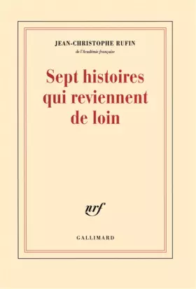 Couverture du produit · Sept histoires qui reviennent de loin