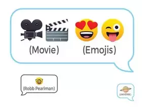 Couverture du produit · Movie Emojis: 100 Cinematic Q&As