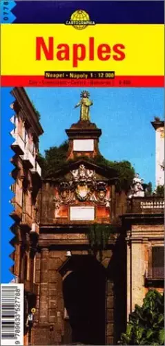 Couverture du produit · Naples Road & Travel Map by Cartographia