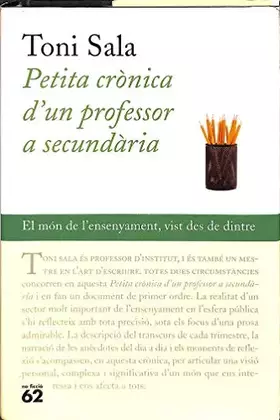 Couverture du produit · Petita crònica d'un professor a secundària (No Ficció)
