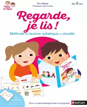 Couverture du produit · Regarde, je lis ! Méthode de lecture syllabique et visuelle - Dès 5 ans