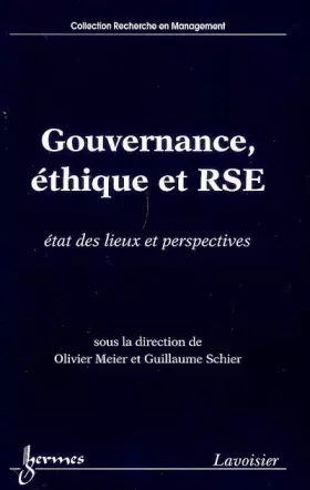 Couverture du produit · Gouvernance, éthique et RSE: Etat des lieux et perspectives