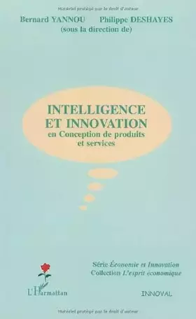 Couverture du produit · Intelligence et innovation en conception de produits et services