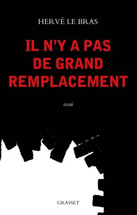 Couverture du produit · Il n'y a pas de grand remplacement