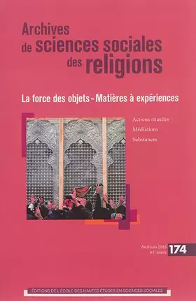 Couverture du produit · Archives de sciences sociales des religions 174 - La force