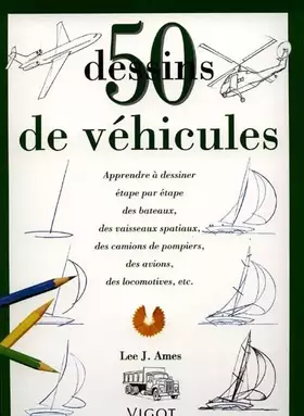 Couverture du produit · 50 dessins de véhicules
