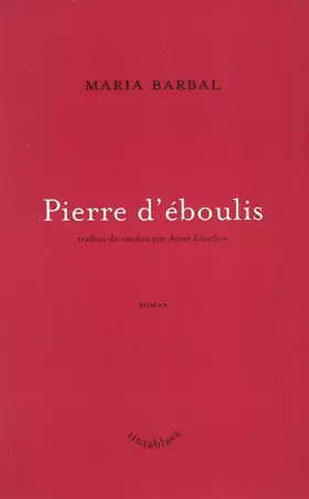 Couverture du produit · Pierre d'éboulis