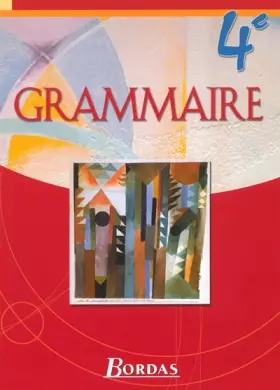 Couverture du produit · Grammaire 4ème