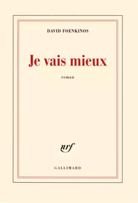 Couverture du produit · Je vais mieux