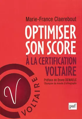 Couverture du produit · Optimiser son score à la certification Voltaire