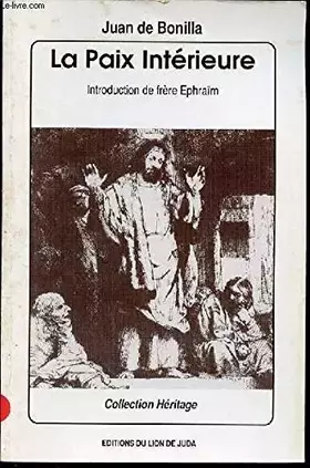 Couverture du produit · La paix intérieur "collection Héritage"