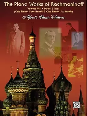 Couverture du produit · The Piano Works of Rachmaninoff (Book only), Volume 8 (VIII) Duets & Trios