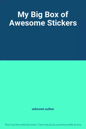 Couverture du produit · My Big Box of Awesome Stickers