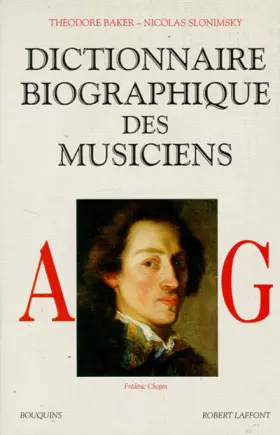 Couverture du produit · Dictionnaire biographique des musiciens, A à G