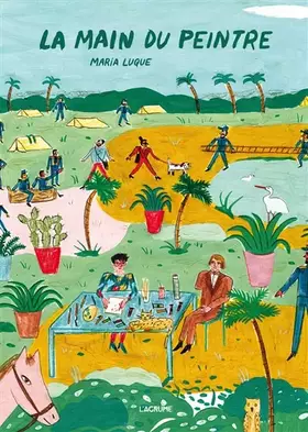 Couverture du produit · La main du peintre - Bande dessinée - Histoire de l'Amérique latine