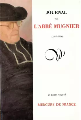Couverture du produit · Journal de l'Abbé Mugnier : 1879-1939