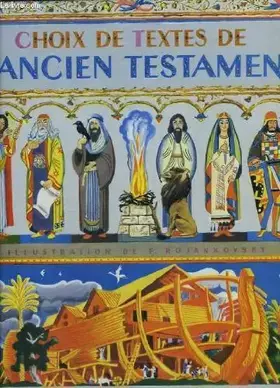 Couverture du produit · Choix de textes de l'ancien testament.