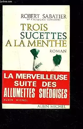 Couverture du produit · Trois Sucettes A La Menthe