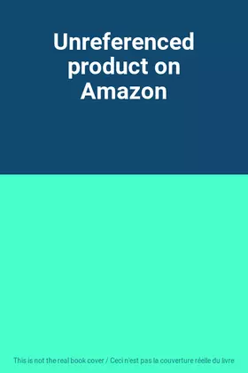 Couverture du produit · Unreferenced product on Amazon