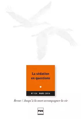 Couverture du produit · JALMALV - LA SEDATION EN QUESTIONS - N124