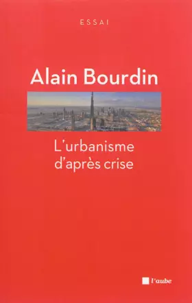Couverture du produit · L'urbanisme d'après crise