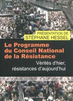 Couverture du produit · PROGRAMME CONSEIL NATIONAL DE LA RESISTANCE (LE)