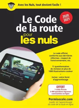 Couverture du produit · Le code de la route 2020-2021 pour les Nuls, mégapoche