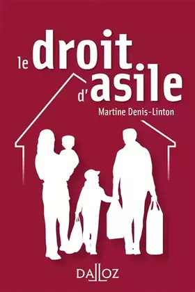Couverture du produit · Le droit d'asile