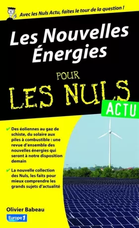Couverture du produit · Les Nouvelles Energies pour les Nuls Actu