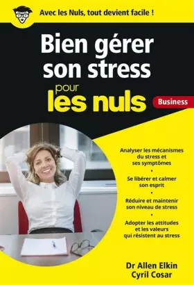 Couverture du produit · Gérer son stress pour les Nuls Business