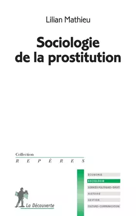 Couverture du produit · Sociologie de la prostitution