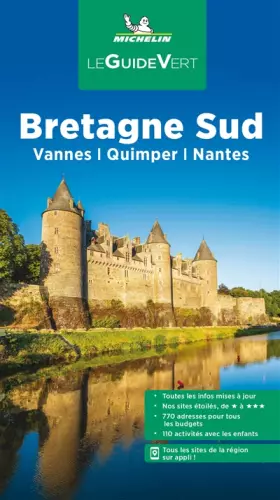Couverture du produit · Guide Vert Bretagne Sud: Vannes Quimper Nantes
