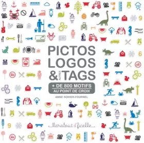 Couverture du produit · Pictos, logos et autres tags au point de croix