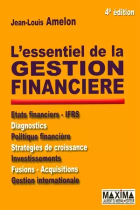 Couverture du produit · L'essentiel de la gestion financière