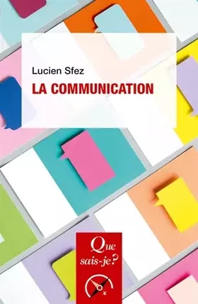 Couverture du produit · La communication