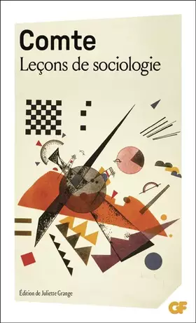 Couverture du produit · Leçons de sociologie: Cours de philosophie positive. Leçons 47 à 51