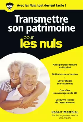 Couverture du produit · Transmettre son patrimoine Poche Pour les Nuls