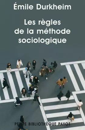 Couverture du produit · Les règles de la méthode sociologique_1_ere_ed