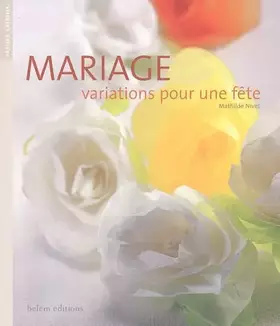 Couverture du produit · Mariage : Variations pour une fête