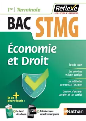 Couverture du produit · Economie et droit 1re/Tle STMG