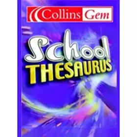 Couverture du produit · Collins Gem School Thesaurus