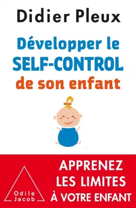 Couverture du produit · Développer le self-control de son enfant