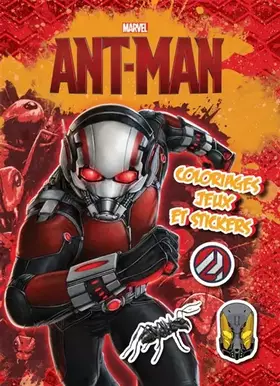 Couverture du produit · Ant-Man: Coloriages, jeux et stickers