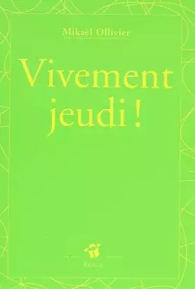 Couverture du produit · Vivement jeudi