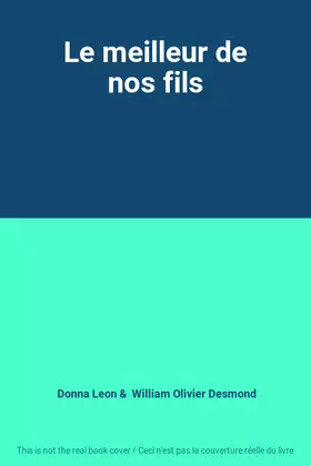 Couverture du produit · Le meilleur de nos fils