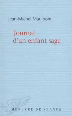 Couverture du produit · Journal d'un enfant sage