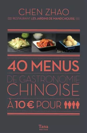 Couverture du produit · 40 MENUS ASIATIQUES A MOINS DE