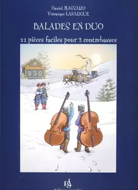 Couverture du produit · BALADES EN DUO --- 2 CONTREBASSES