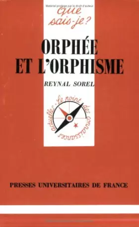 Couverture du produit · Orphée et l'Orphisme